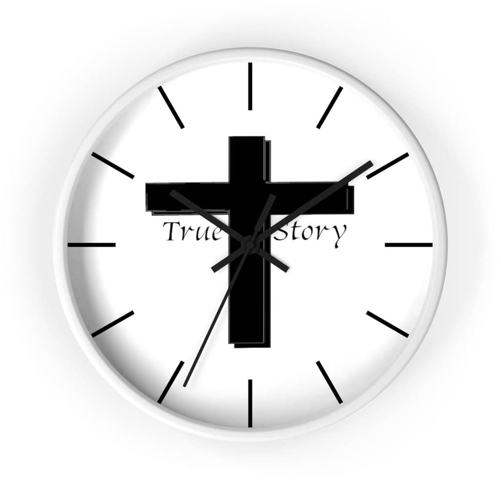 Wall Clock "True Story" (3436029018212)