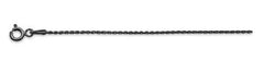 Black Rhodium Plated Rope Chain