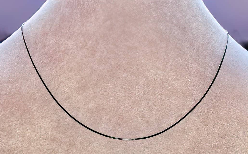 Black Rhodium Snake