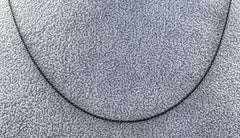 Black Rhodium Plated Rope Chain