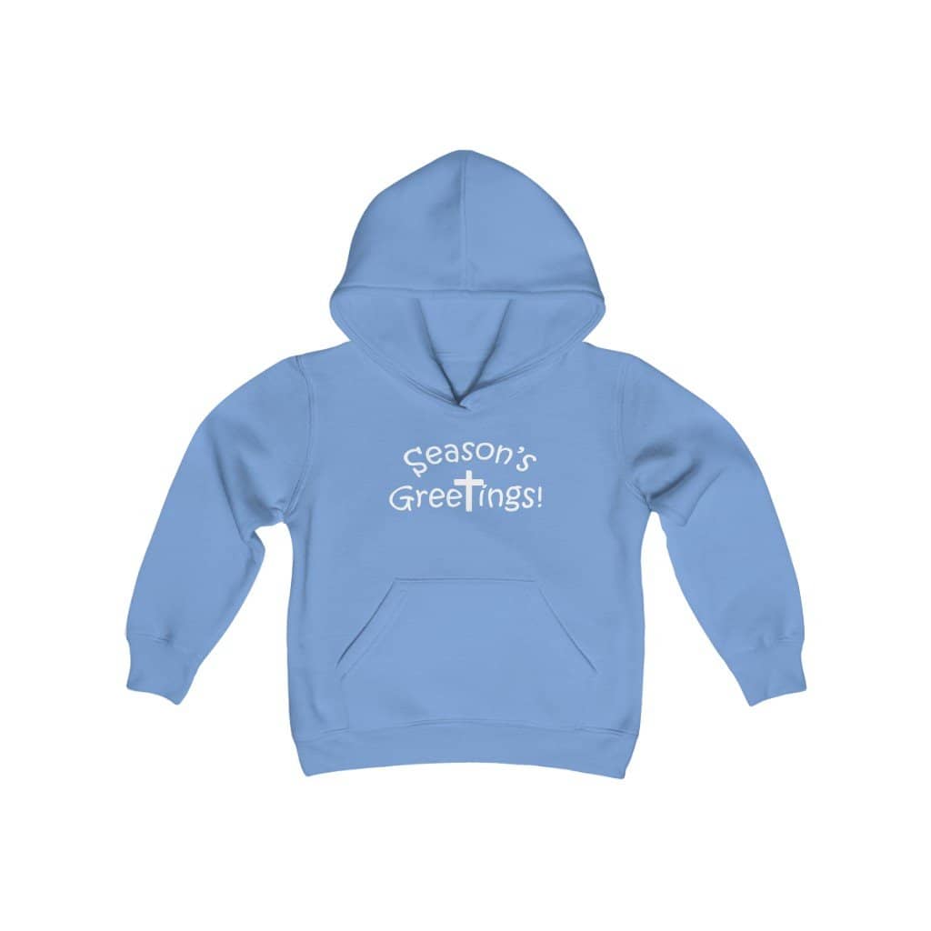 Youth Hoodie &quot;Season&#39;s Greetings&quot; swift