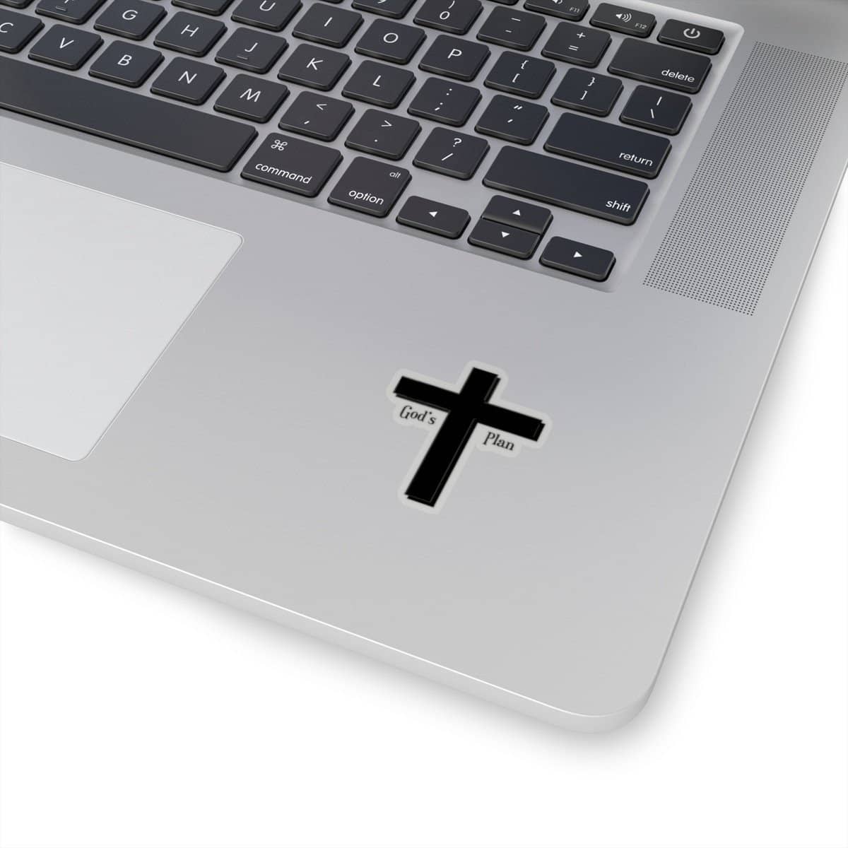 Kiss-Cut Stickers "God's Plan" Transparent or White Background in 4 Sizes (3475846234212)