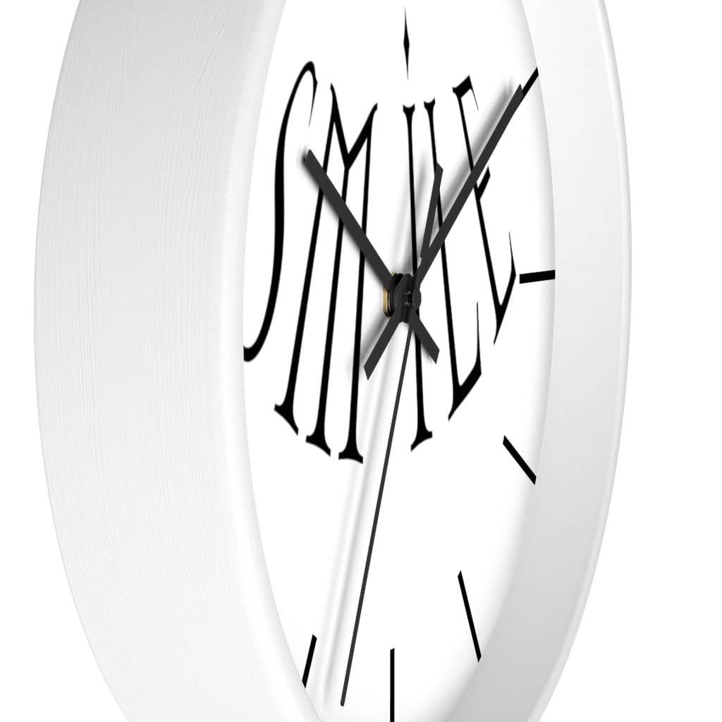 Wall Clock &quot;Smile&quot; (6097513873600)