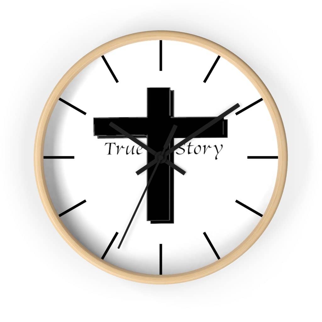 Wall Clock "True Story" (3436029018212)