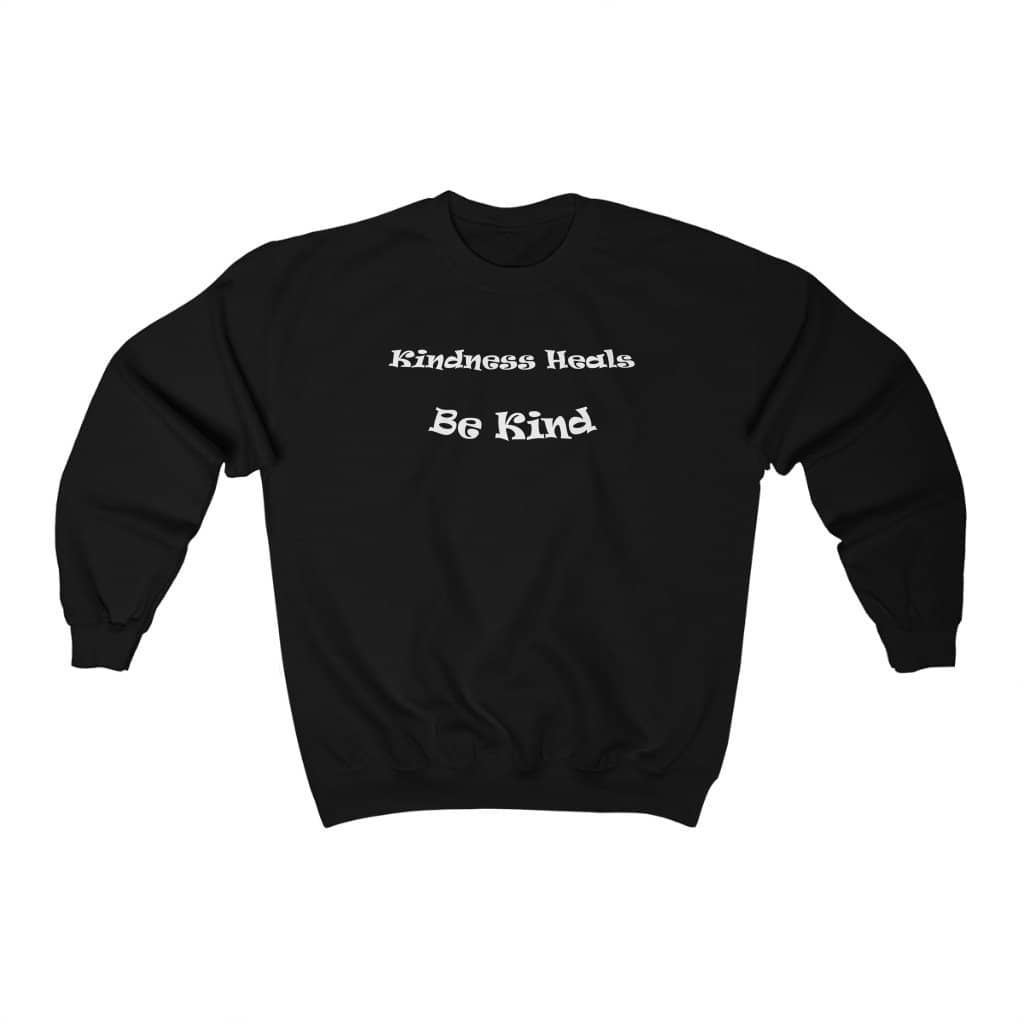 Heavy Blend™ Crewneck Sweatshirt &quot;Be Kind&quot; in 7 Colors and 8 Sizes (4453363581022)