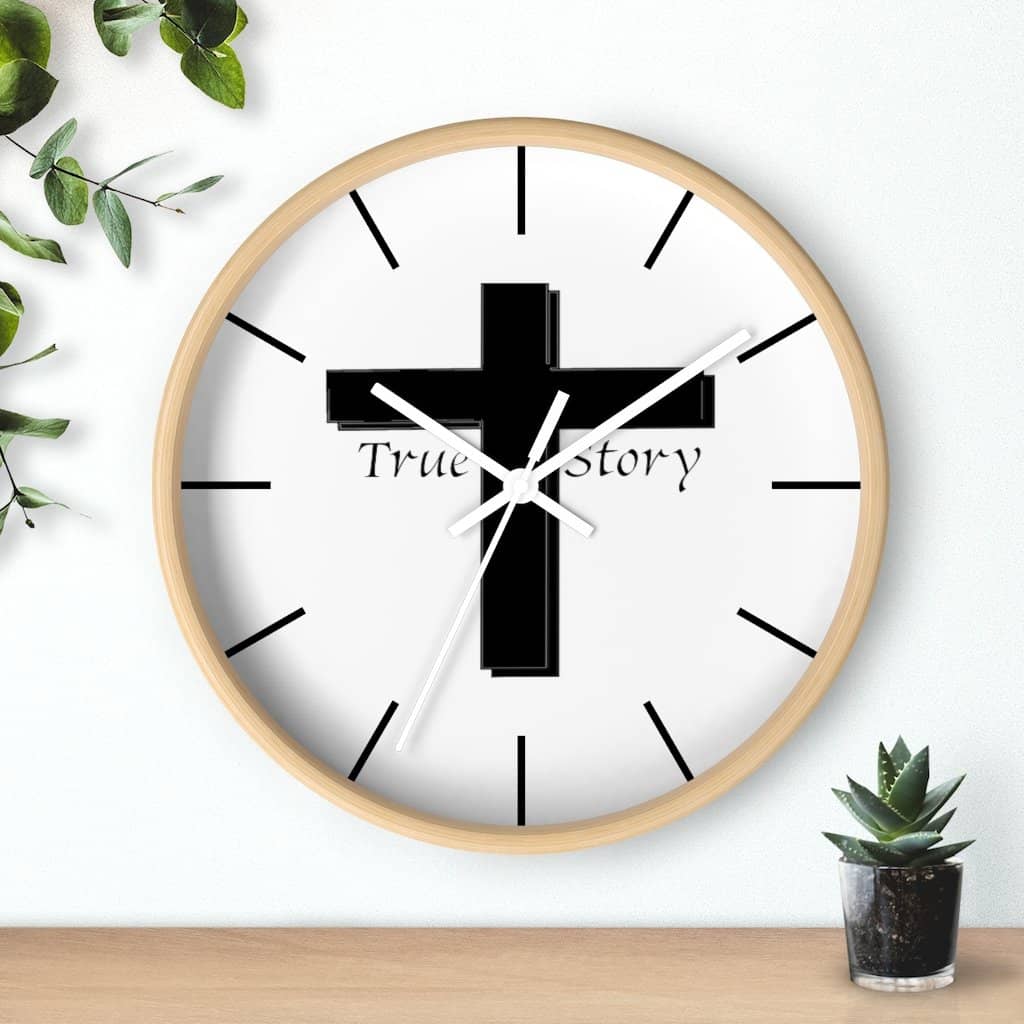 Wall Clock "True Story" (3436029018212)