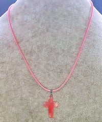 Cherry Quartz Gemstone Necklace (4545589510238)