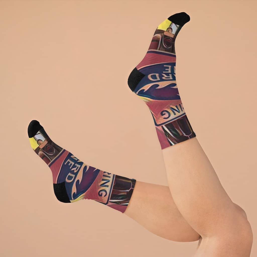 Tribe Socks &quot;Hazard Zone&quot; (4639252938846)