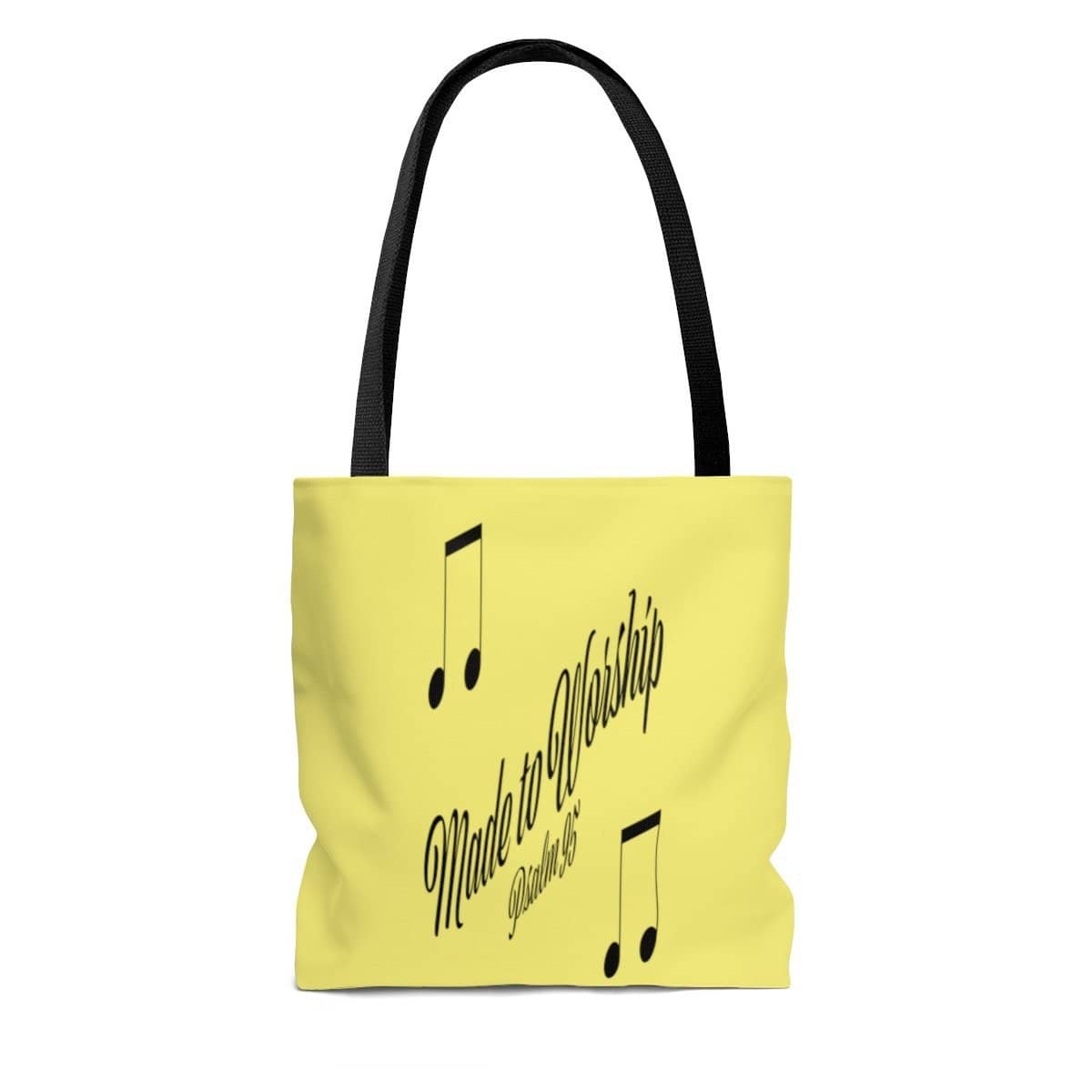 AOP Tote Bag &quot;Made to Worship&quot; in 3 Sizes (3509995339876)