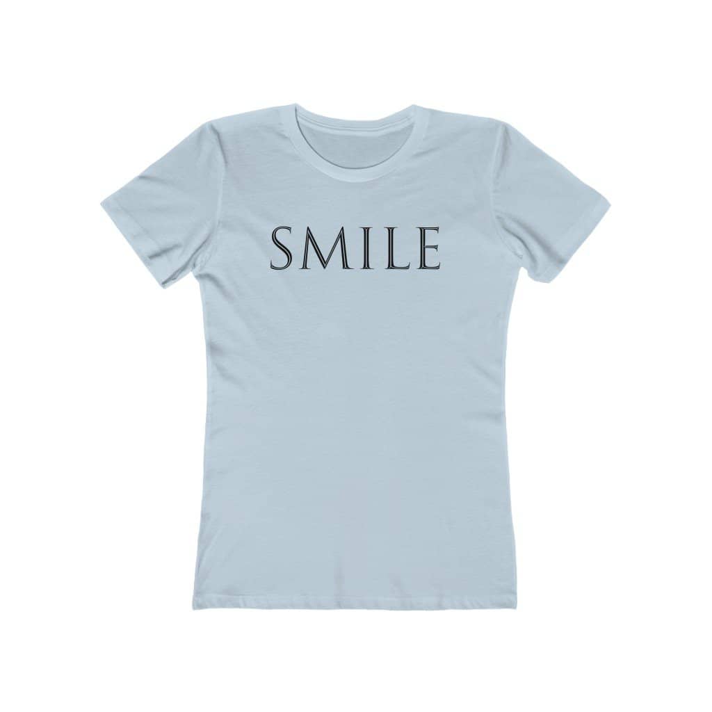 Next Level 3600 Soft Cotton Tee &quot;Smile&quot; (4680696397918)