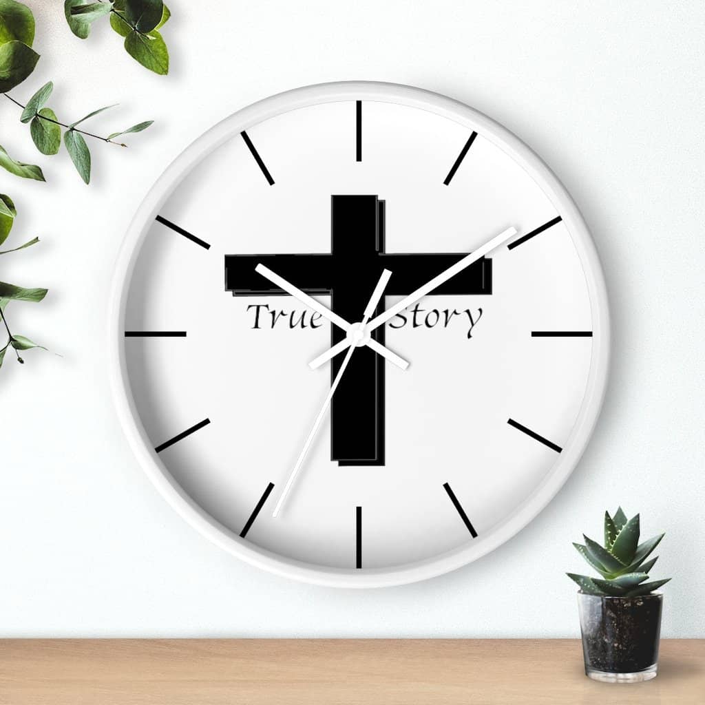Wall Clock "True Story" (3436029018212)