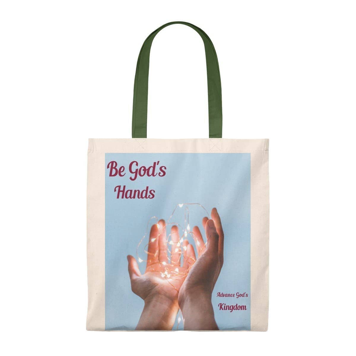 Tote Bag - Vintage Be Gods Hands Bags (3117241466980)