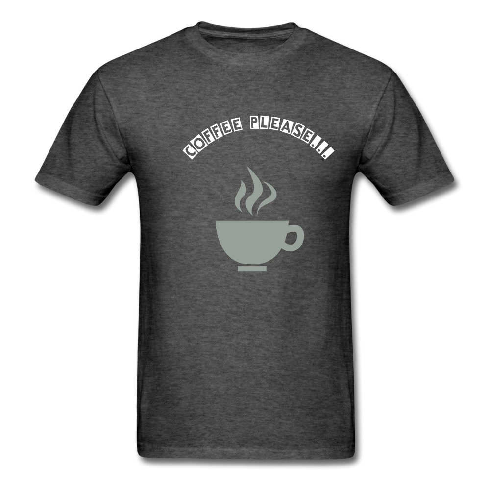 Coffee Please T-Shirt in 8 colors and 9 sizes S-6XL Mens T-Shirt (2445945438308)