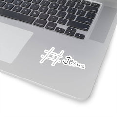 Kiss-Cut Stickers "Hashtag Jesus" in 4 Sizes Free Shipping (4445002104926)