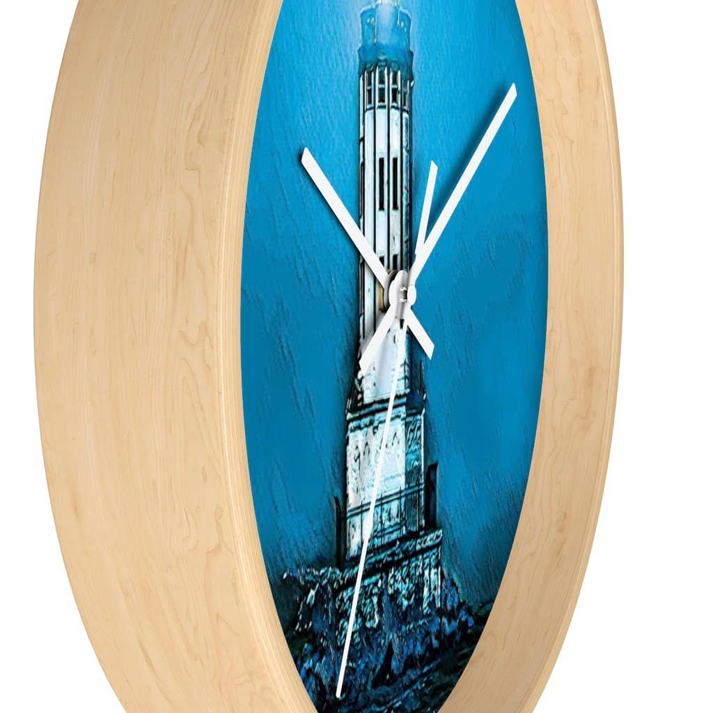 Wall clock Angels Gate Lighthouse (3083148034148)