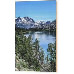 Wood Print June Lake Portrait 6.625 x 10.000 Wood Print (2918604931172)