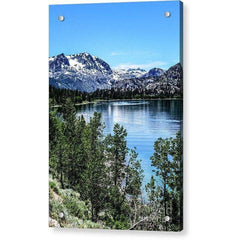 Acrylic Print June Lake Portrait 6.625 x 10.000 / Aluminum Mounting Posts Acrylic Print (2918604570724)