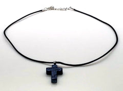 Lapis (Enhanced) Gemstone Necklace (6086122832064)