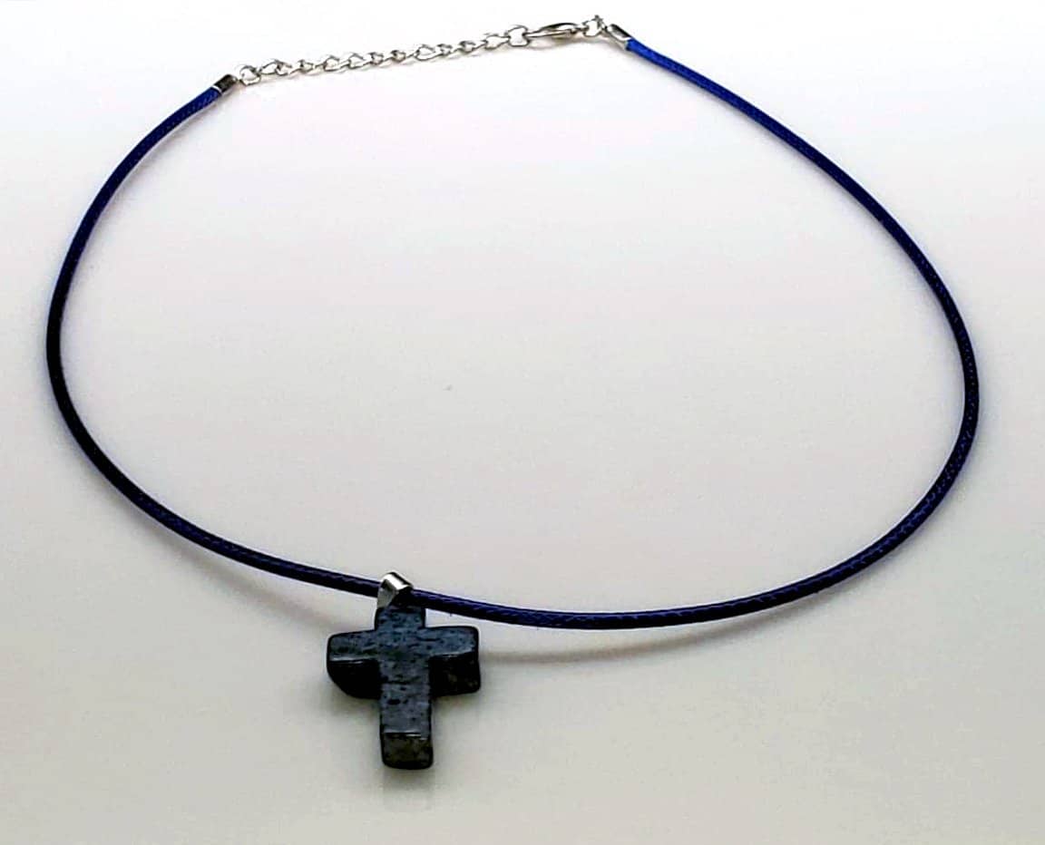 Lapis (Enhanced) Gemstone Necklace (6086122832064)