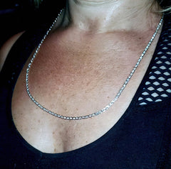 Italian Made Mariner Link Chain 080-3.0MM  .925 SOLID Sterling Silver Necklace