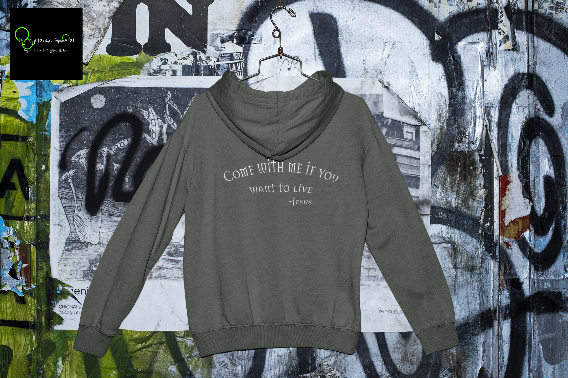 Heavy Blend™ Hooded Sweatshirt "Come with Me" (6100330807488)