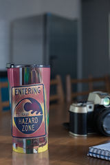Stainless Steel Travel Mug Tsunami Hazard Zone Mug (3074153644132)