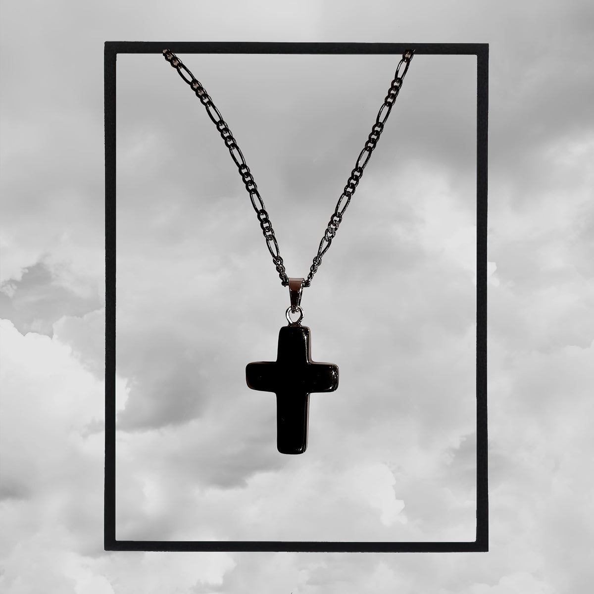 obsidian cross