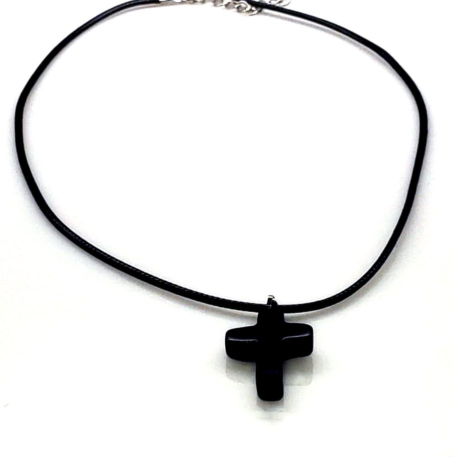 Gemstone Cross Rope Chain Necklaces in 15 Variations Free Shipping from the USA (3932911927390)