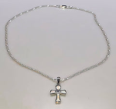 White Opal Cross (4635161886814)