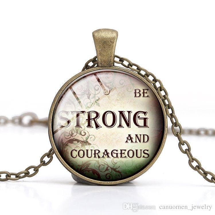 Bible Quote Necklace 6 Different Quotes - Free Shipping from the USA (3930746191966)