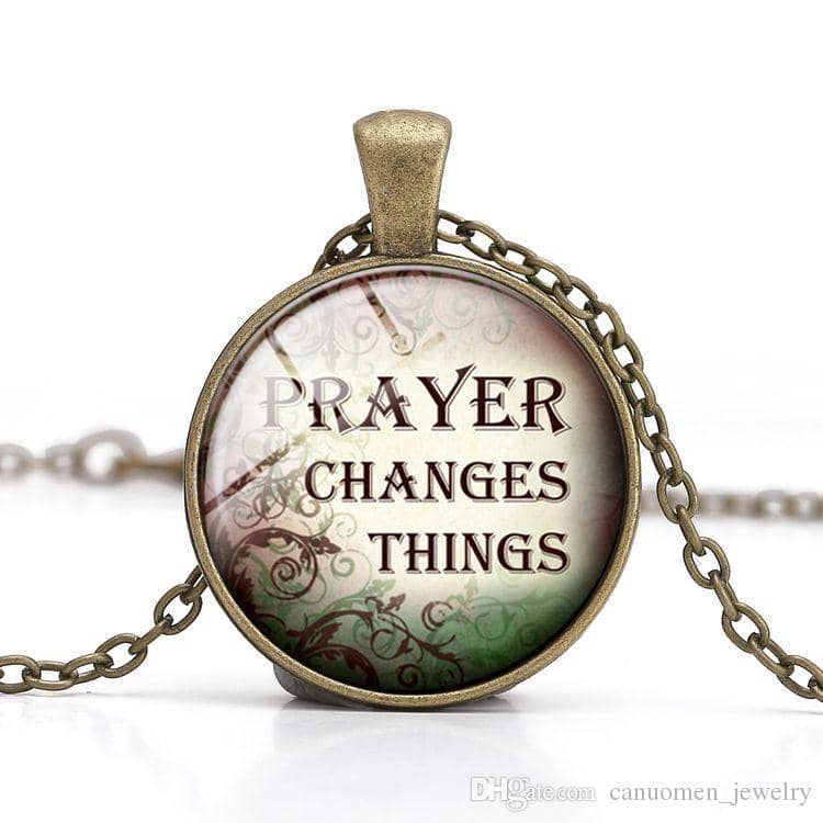 Bible Quote Necklace 7 Different Quotes - Free Shipping from the USA (3930746191966)