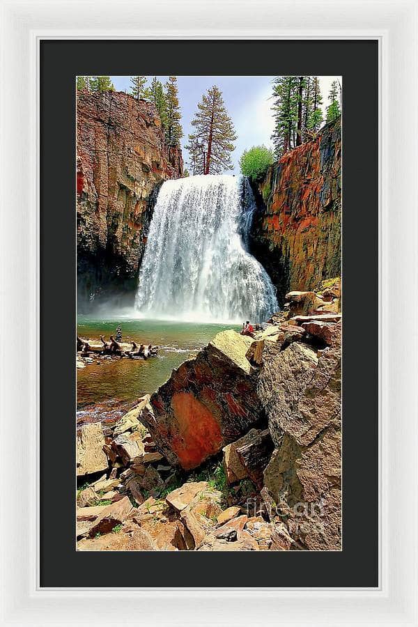 Rainbow Falls 17 - Framed Print