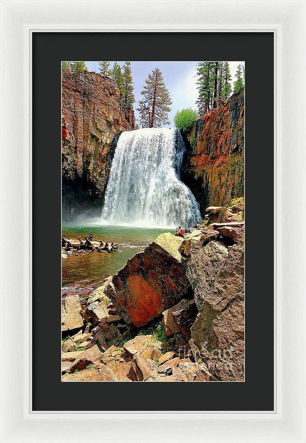 Rainbow Falls 17 - Framed Print