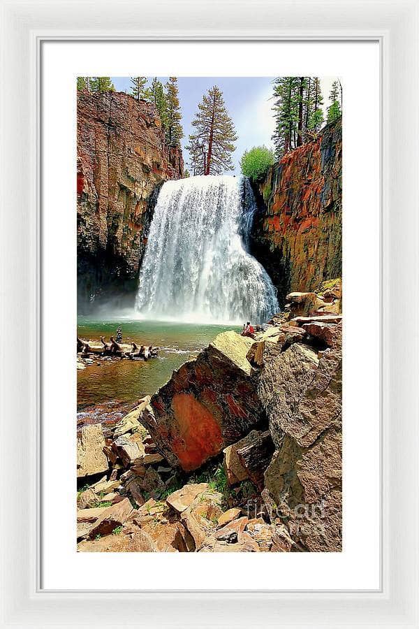 Rainbow Falls 17 - Framed Print