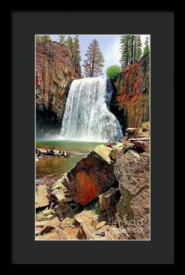 Rainbow Falls 17 - Framed Print