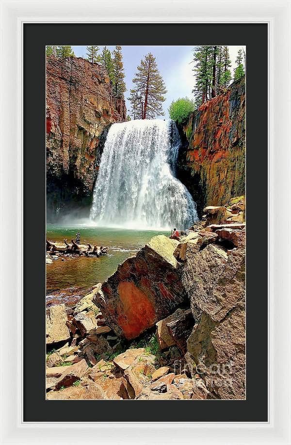 Rainbow Falls 17 - Framed Print