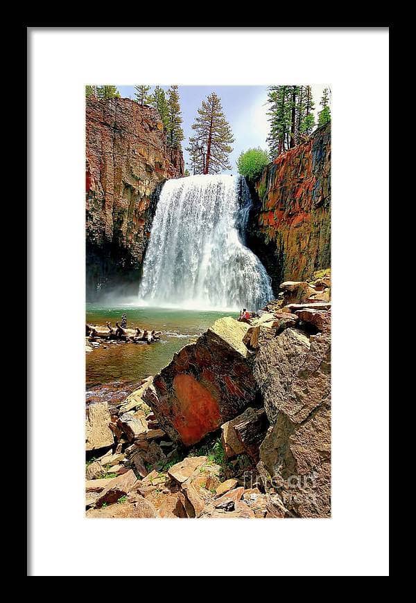 Rainbow Falls 17 - Framed Print