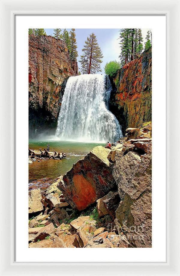 Rainbow Falls 17 - Framed Print