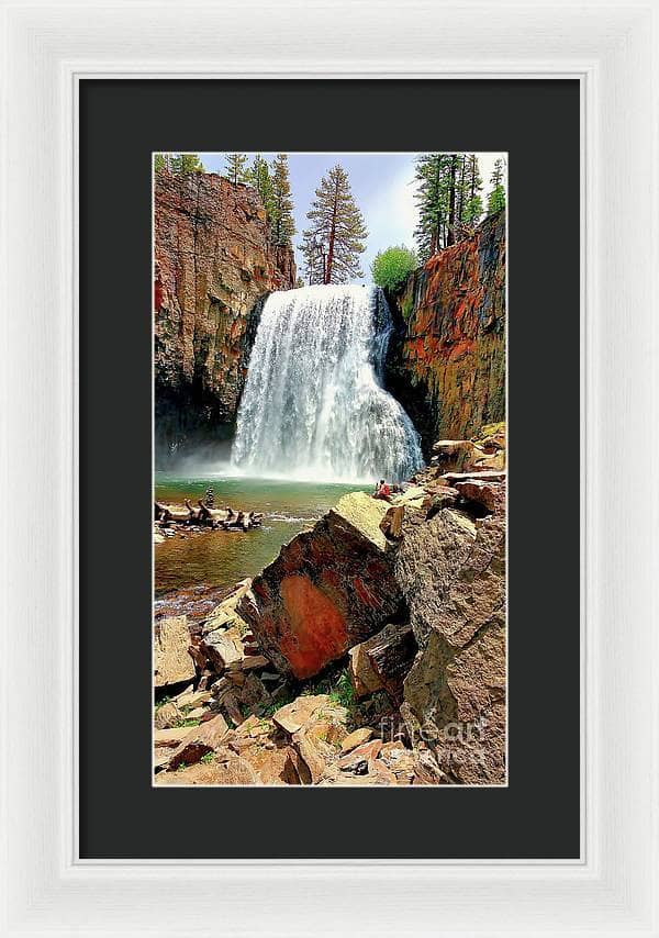 Rainbow Falls 17 - Framed Print