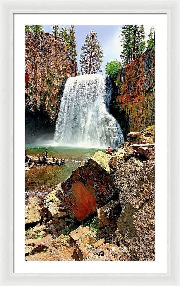 Rainbow Falls 17 - Framed Print