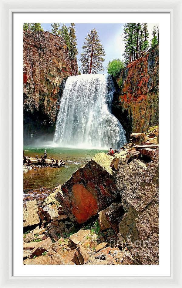 Rainbow Falls 17 - Framed Print