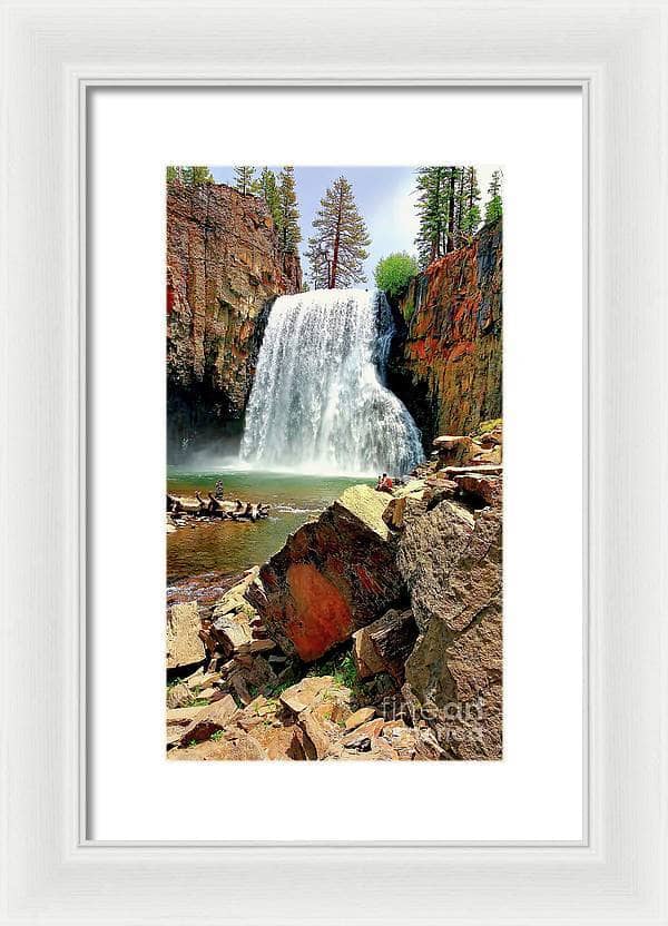 Rainbow Falls 17 - Framed Print