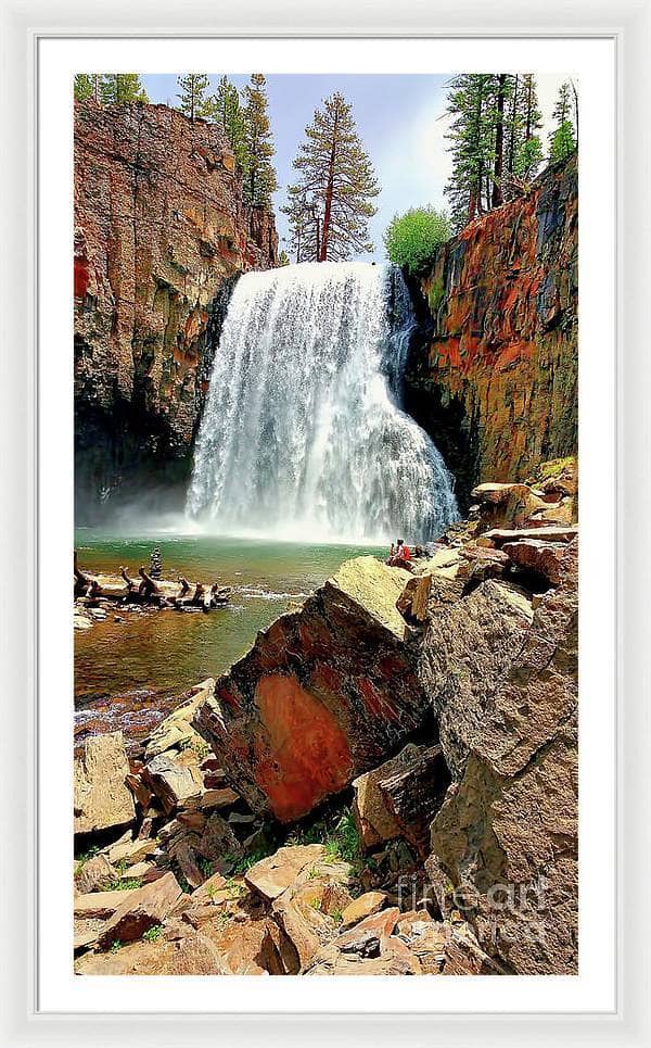 Rainbow Falls 17 - Framed Print
