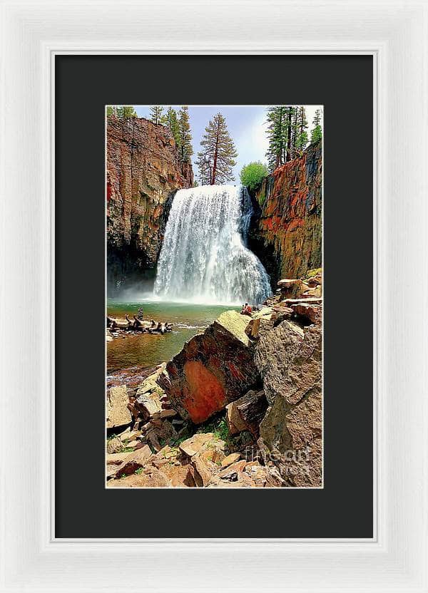 Rainbow Falls 17 - Framed Print