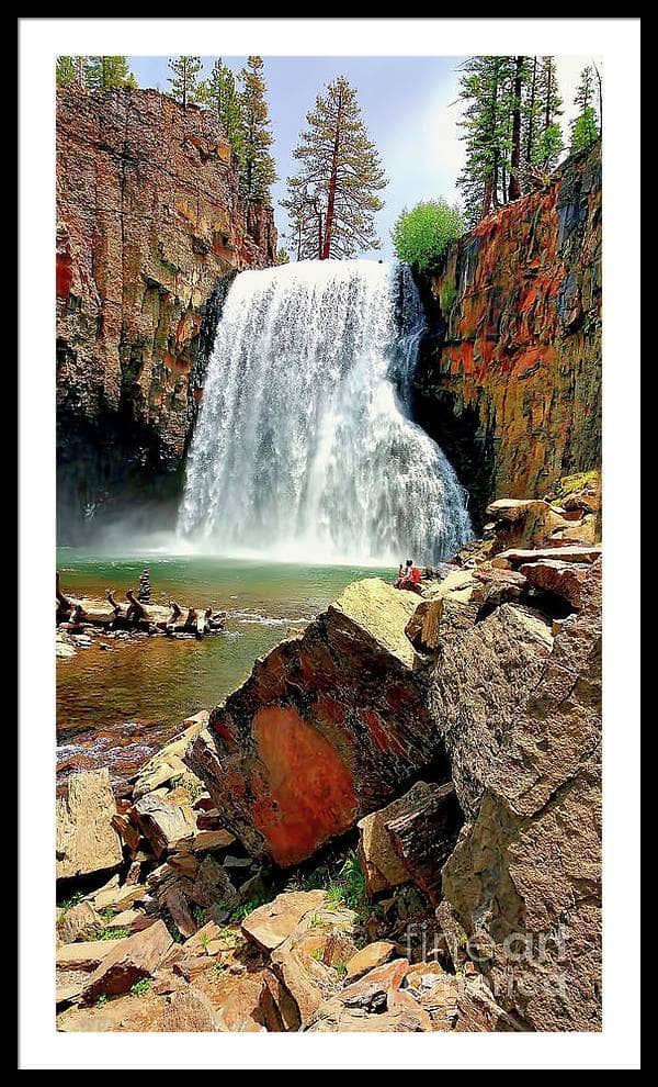 Rainbow Falls 17 - Framed Print