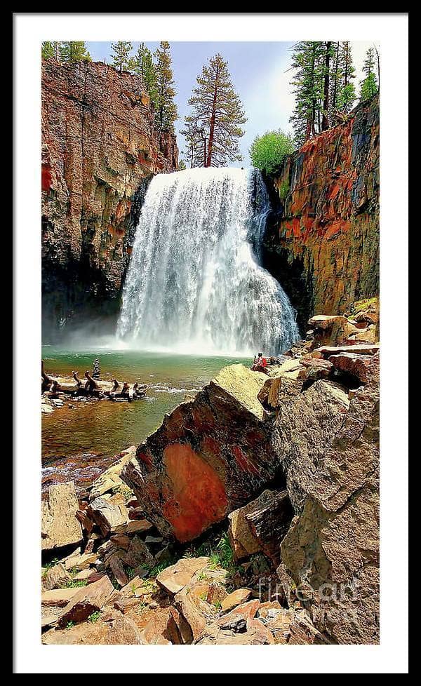 Rainbow Falls 17 - Framed Print