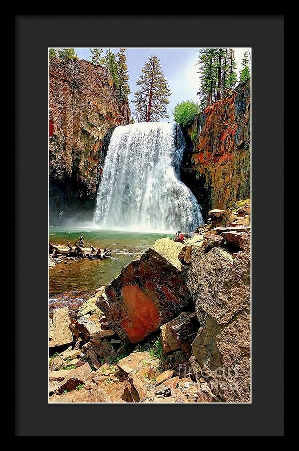 Rainbow Falls 17 - Framed Print