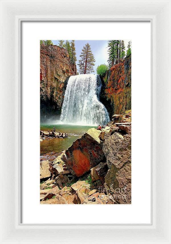 Rainbow Falls 17 - Framed Print
