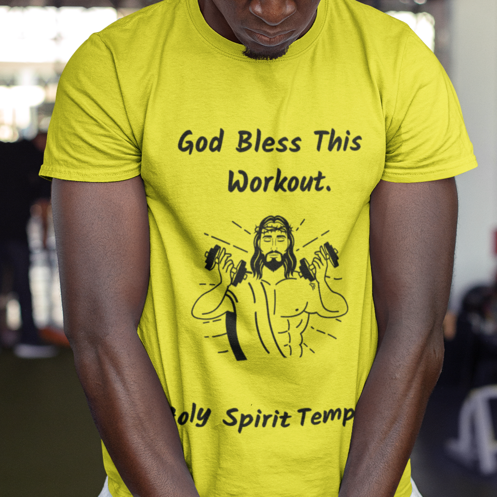 3001C Bella + Canvas T-Shirt Bless This Workout 9 Colors/8 sizes T-Shirts (2953788227684)