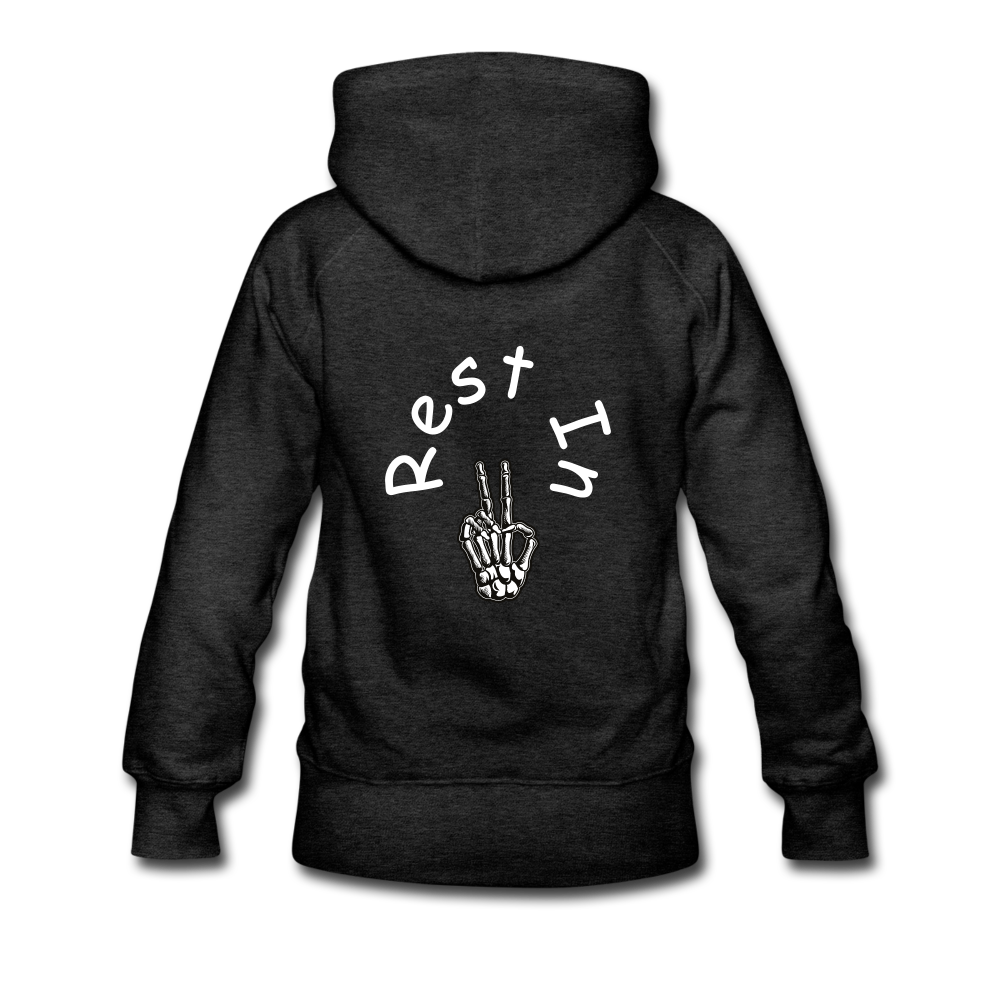 Women’s Premium Hoodie - charcoal gray